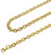 SoulCats Gliederkette Edelstahl Halskette Set Königskette, Größe: 8 mm, Auswahl: Kette 55 cm, Farbe: Gold