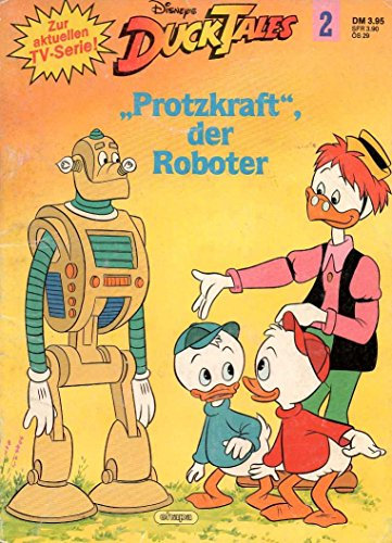 *Verlagsvergriffen* DISNEY DUCKTALES Comic Kinderbuch zur TV-Serie, Titel Protzkraft, der Roboter (Micky Maus & Co.)
