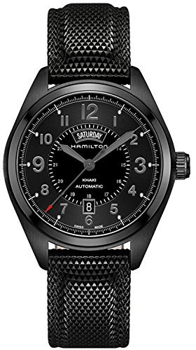 Hamilton Khaki Field Day Date H70695735 Herren Automatikuhr Sehr gut ablesbar