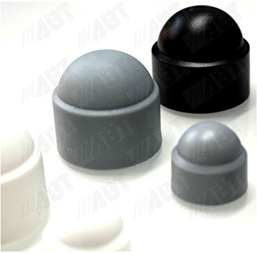 Abdeckkappen M6 für Sechskantschrauben, grau, 50 Stück