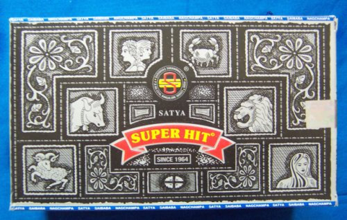 Räucherstäbchen - Duft: Satya Super Hit (Grosspackung 180 Gramm)