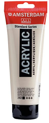 Amsterdam Standard Series Acrylique Tube 250 ml Jaune Naples Rouge Clair 292 (17122920)