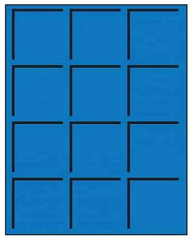 Leuchtturm (329178) Münztableau für 12 Münzen bis 48 mm Ø, blau, für kleinen Münzkoffer