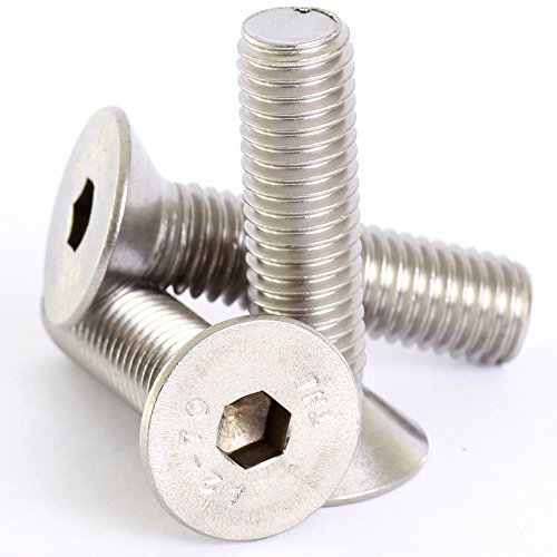 Bolt Base 3mm A2 Stainless Steel Countersunk Csk Hex Head Socket Screw Allen Bolts M3 X 12-30