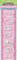 Unique Party Prismenbanner zur Taufe, 3,6 m, 3,6 m, Pink
