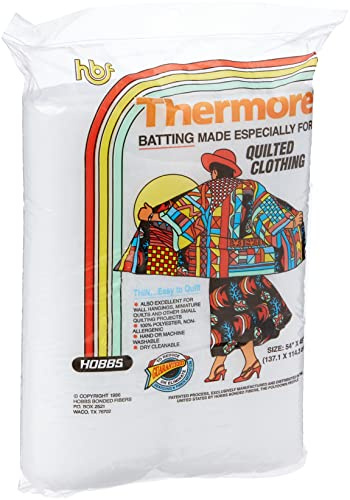 Hobbs Thermore Ultra-Thin: 54 x 45in (Clothing), Cotton Blend, White