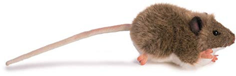 Hansa 5577 Brown Fat Rat Plush Soft Toy Age 3+