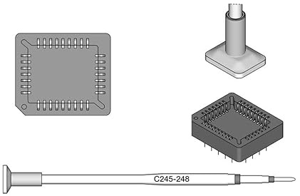 JBC C245248 SMD-Entlötspitze für T245