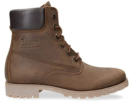 Panama Jack Panama 03 Damen Kalt gefüttert Biker Boots Kurzschaft Stiefel & Stiefeletten, Braun (Bark), 38 EU