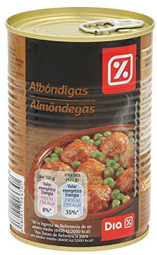 DIA AL PUNTO albóndigas lata 415 gr