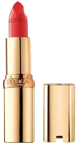 L'Oreal Paris Colour Riche Original Creamy, Hydrating Satin Lipstick with Argan Oil and Vitamin E, Raspberry Rush , 1 Count