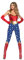 LEG AVENUE Damen Sensational Super Hero Kost me, Mehrfarbig, Größe: L (EUR 40)