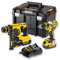 DeWalt BL DCD790/DCH253 DCK273M2T-QW - Estuche de taladro y martillo combinado con batería (18 V, 4 Ah)
