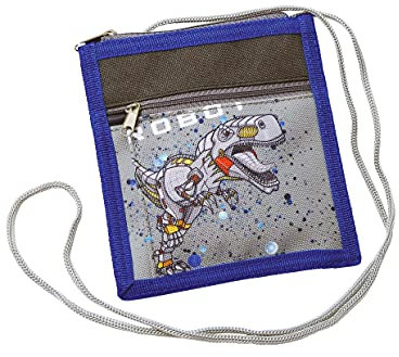 Stefano Brustbeutel für Kinder mit Roboter-Motiv von Stefano Dunkelblau