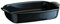 Emile Henry EH799654 - Bandeja para horno rectangular (cerámica, 42 x 27 x 9 cm), color negro