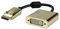 ROLINE GOLD 4K DisplayPort-DVI Adapter, Aktiv, v1.2, DP ST - DVI BU, 0,15 m