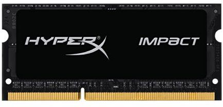HyperX Impact HX318LS11IB/8 Memorie 1866 MHz DDR3L CL11 SODIMM 1.35 V, 8 GB, Modulo Singolo, Nero