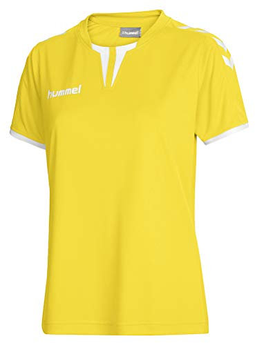 hummel Damen CORE Womens SS Jersey Trikot, Sports Yellow, XL