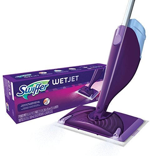 Swiffer WetJet Spray Mop Floor Cleaner Starter Kit (Packaging May Vary) (1)