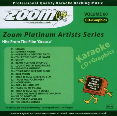 Zoom G - Platinum Artists 60: Grease