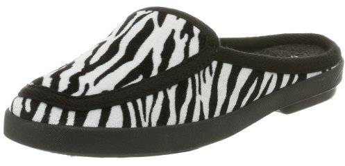 Deer Stags Damen Knightsbridge Scuff, Zebra, 43 EU