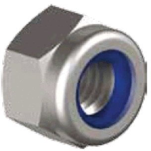 5 Stk. DIN 985 A2-70 M 20 Sicherungsmutter niedrige Form Poly DIN 985-A2