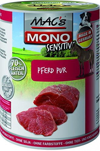 MAC's Dog Mono frisches Pferd (getreidefrei) 6 x 400 g