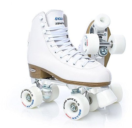 Tempish Damen Classic Retro-Rollschuhe Mädchen, 4 Rollen, White, 41