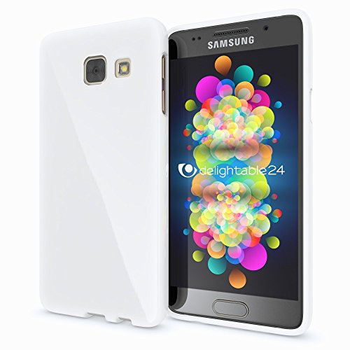 NALIA Handyhülle für Samsung Galaxy A5 2017 - Silikon & Slim - Case, Weiß