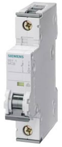 Siemens 5sy41168 Displayschutzfolie, Ergänzungsset UL 1077, 1 Pole vorzubeugen, 16 Ampere die maximale, stolpern charakteristische D, DIN-Schienen montiert