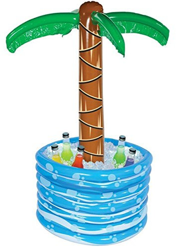 Luau Party Cooler 48 Palm Tree Fiesta by Rhode Island Novelty