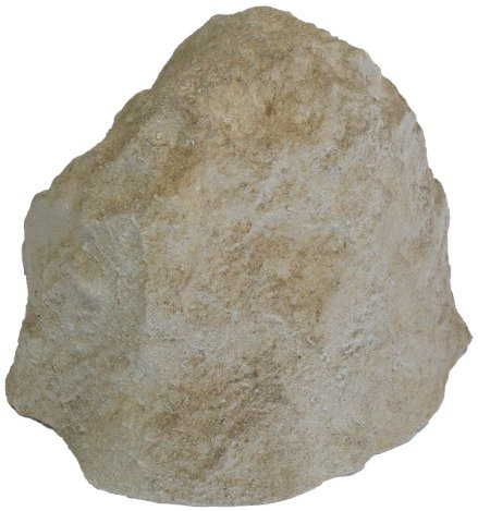 Wasserkaskaden Dekorstein Steckerstein Fels, Beige/Braun, 45 x 40 x 38 cm/ 2-teilig