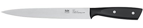 Silit Provato Schinkenmesser, Spezialklingenstahl, fugenlos vernieteter Griff aus Kunststoff, Klinge 23 cm