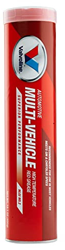 Valvoline Multi-Vehicle High Temperature Red Grease 14.1 OZ Cartridge