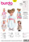 Burda Schnittmuster 8308 Puppenkleider in 2 Gr??en M 30-35 cm, L 40-45 cm