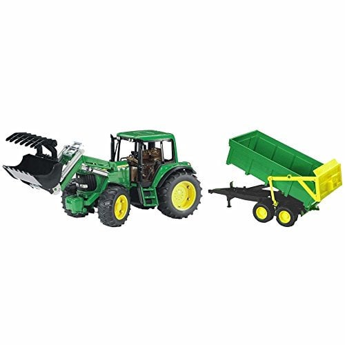 Bruder - Traktor mit Schaufel und Trailer