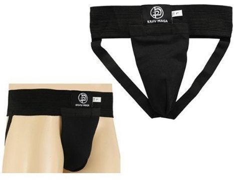 Playwell Coquille en Coton Extensible - Krav maga - Noir - Taille M