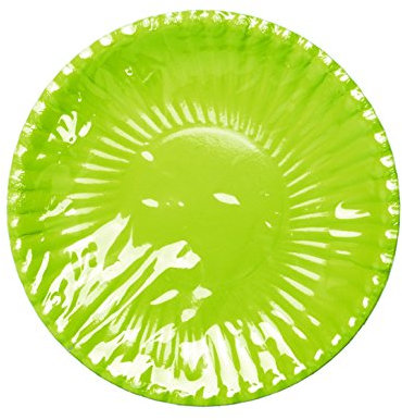 Givi Italia 10 Plates Cm.18 Green Lime
