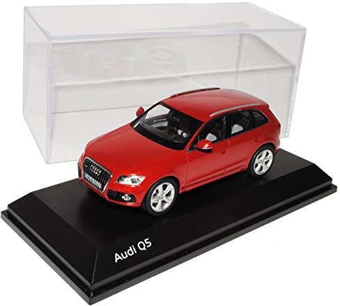 Schuco A-U-D-I Q5 Rot Modell ab 2008 Ab Facelift 2012 1/43 Modell Auto