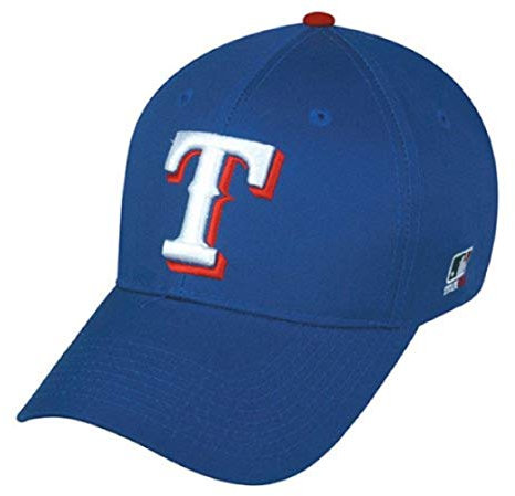 Texas Rangers (Home, blau) für Erwachsene Hat verstellbar MLB Offizielles Lizenzprodukt Major League Baseball Replica Ball Cap