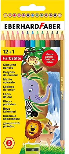 Eberhard Faber ESTUCHE 12 LÁPICES+AFILA ESCOLAR