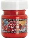 Polyvine 20ml Acrylic Enamel Paint Fire Orange