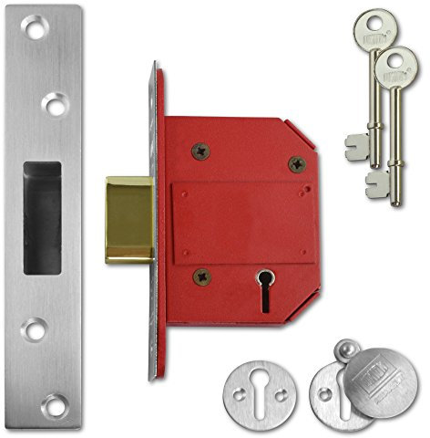 UNION UNNY2100SC25 Mortice Deadlocks 5 Lever, Set of 10