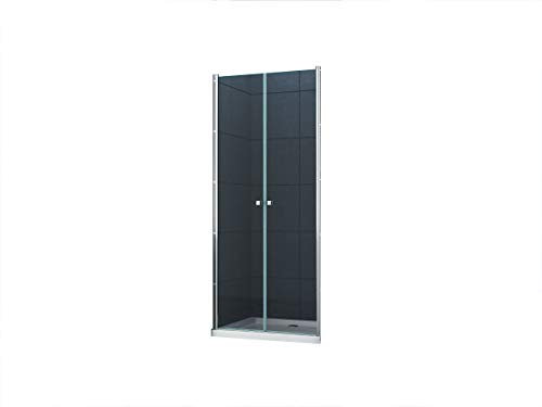 6 mm Puerta de nicho SANY 80 x 195 cm / Puerta de la ducha Puerta de nicho Mampara de ducha Ducha Vidrio transparente