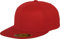 Flexfit Erwachsene Mütze Premium 210 Fitted, rot (red), 6 7/8 - 7 1/4