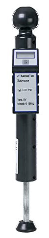 Digitale Stützlastwaage STB150 incl. Dosenlibelle (Schwarz)