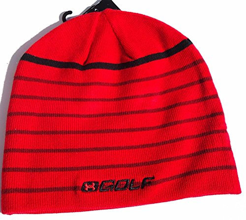 Under Armour. Men's UA Golf Knit Cap - Red/Black