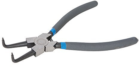 Silverline Bent Nose Internal Circlip Pliers 230mm (595751)