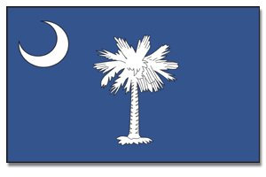 Flagge USA South Carolina - 90 x 150 cm [Misc.]
