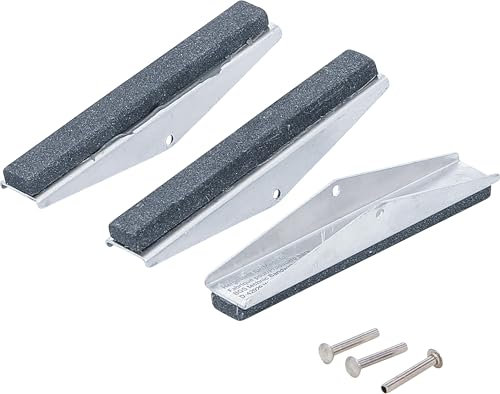 BGS 1147 | Mordazas de repuesto para lapeador BGS 1157 | Mordazas 100 mm | K 180 | 3 piezas